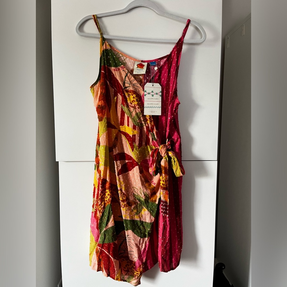 NWT Farm Rio Wrap Dress